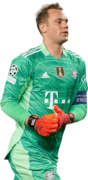 Manuel Neuer football render