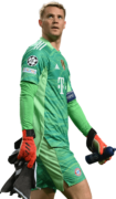 Manuel Neuer football render