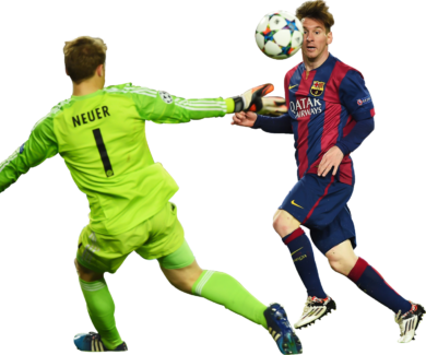 Manuel Neuer & Lionel Messi