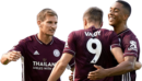 Marc Albrighton, Jamie Vardy & Youri Tielemans football render