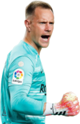 Marc-André ter Stegen football render