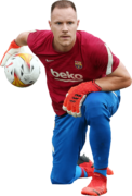 Marc-André Ter Stegen football render