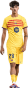 Marc Bernal football render