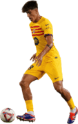 Marc Bernal football render