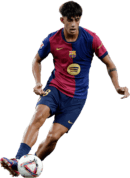 Marc Bernal football render