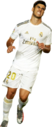 Marco Asensio football render