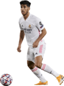 Marco Asensio football render