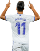 Marco Asensio football render