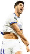 Marco Asensio football render