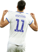 Marco Asensio football render