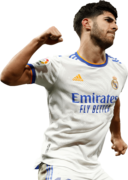 Marco Asensio football render