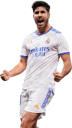 Marco Asensio football render