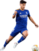 Marco Asensio football render