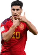 Marco Asensio football render