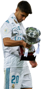 Marco Asensio football render