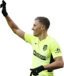 Marcos Llorente football render