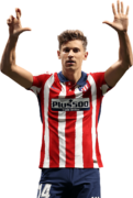 Marcos Llorente football render