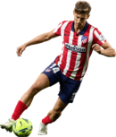 Marcos Llorente football render