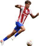 Marcos Llorente football render