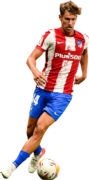 Marcos Llorente football render