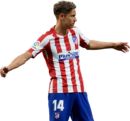 Marcos Llorente football render