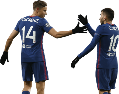 Marcos Llorente & Angel Correa