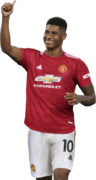 Marcus Rashford football render