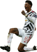 Marcus Rashford football render