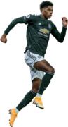 Marcus Rashford football render