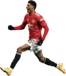 Marcus Rashford football render