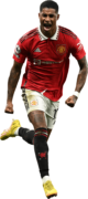 Marcus Rashford football render