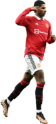 Marcus Rashford football render