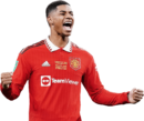 Marcus Rashford football render