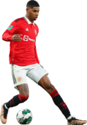 Marcus Rashford football render