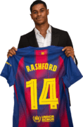 Marcus Rashford football render