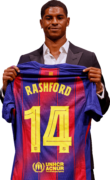 Marcus Rashford football render