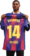 Marcus Rashford football render