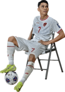 Marselino Ferdinan football render