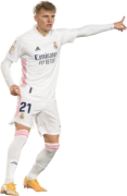 Martin Ødegaard football render