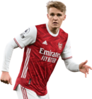 Martin Ødegaard football render