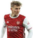 Martin Ødegaard football render