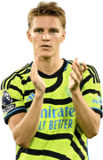 Martin Ødegaard football render