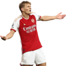 Martin Ødegaard football render