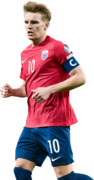 Martin Ødegaard football render