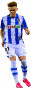 Martin Ødegaard football render