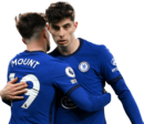 Mason Mount & Kai Havertz football render