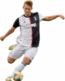 Matthijs de Ligt football render