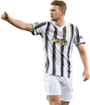 Matthijs de Ligt football render