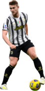 Matthijs de Ligt football render