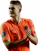 Matthijs de Ligt football render